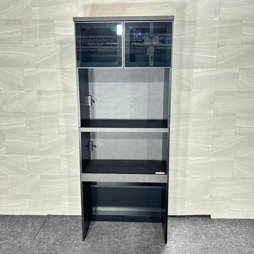 シギヤマ家具 食器棚 NOVA80 大理石調 おしゃれ 収納 家具 d5087