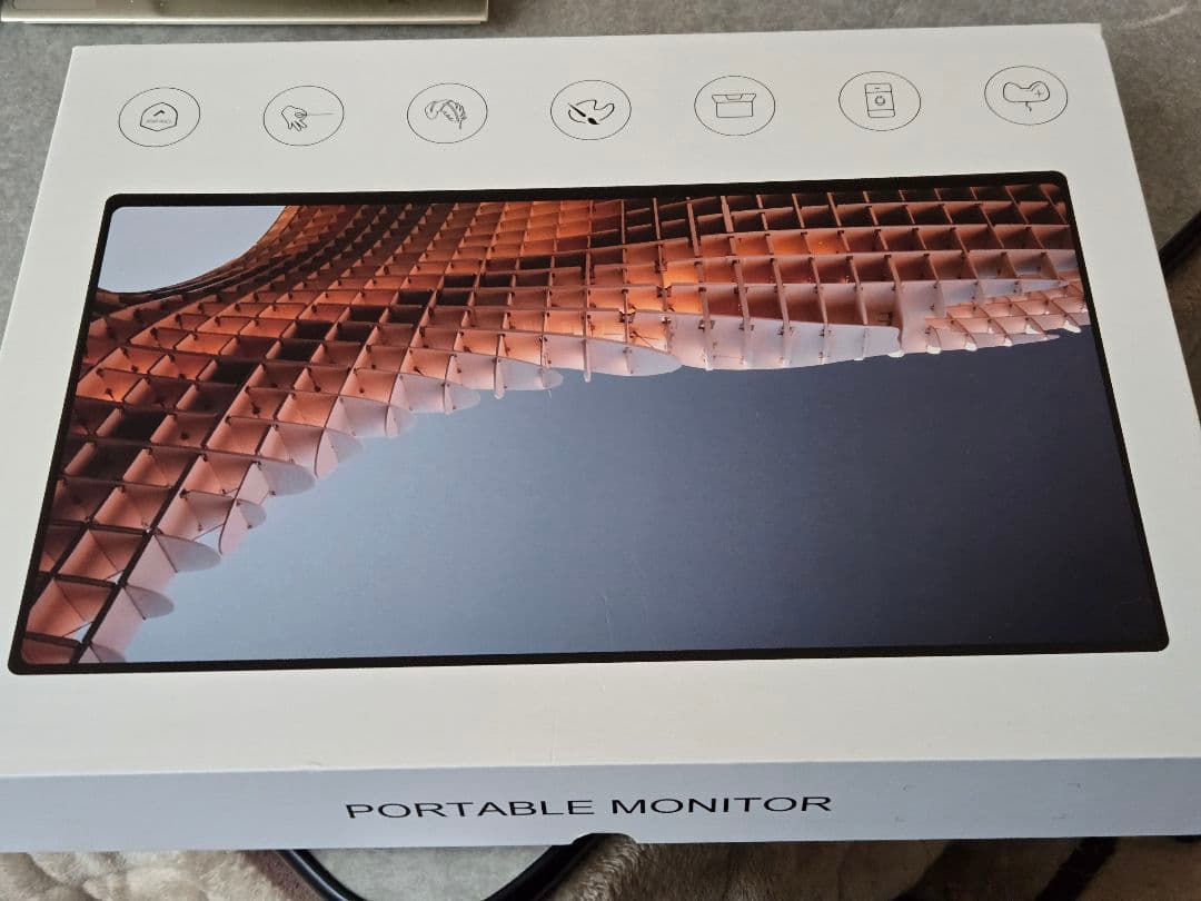 CNBANAN モバイルモニタ 16インチ 2520x1680 535g