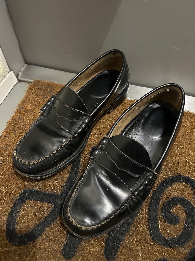 【美品】G.H.BASS LARSON ラーソン 黒 US9.0