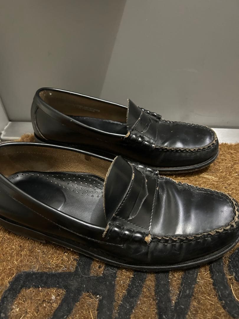 【美品】G.H.BASS LARSON ラーソン 黒 US9.0