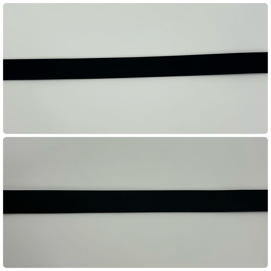 M*o様 未使用級✨ボッテガヴェネタ ベルト トライアングル ゴールド ブラック