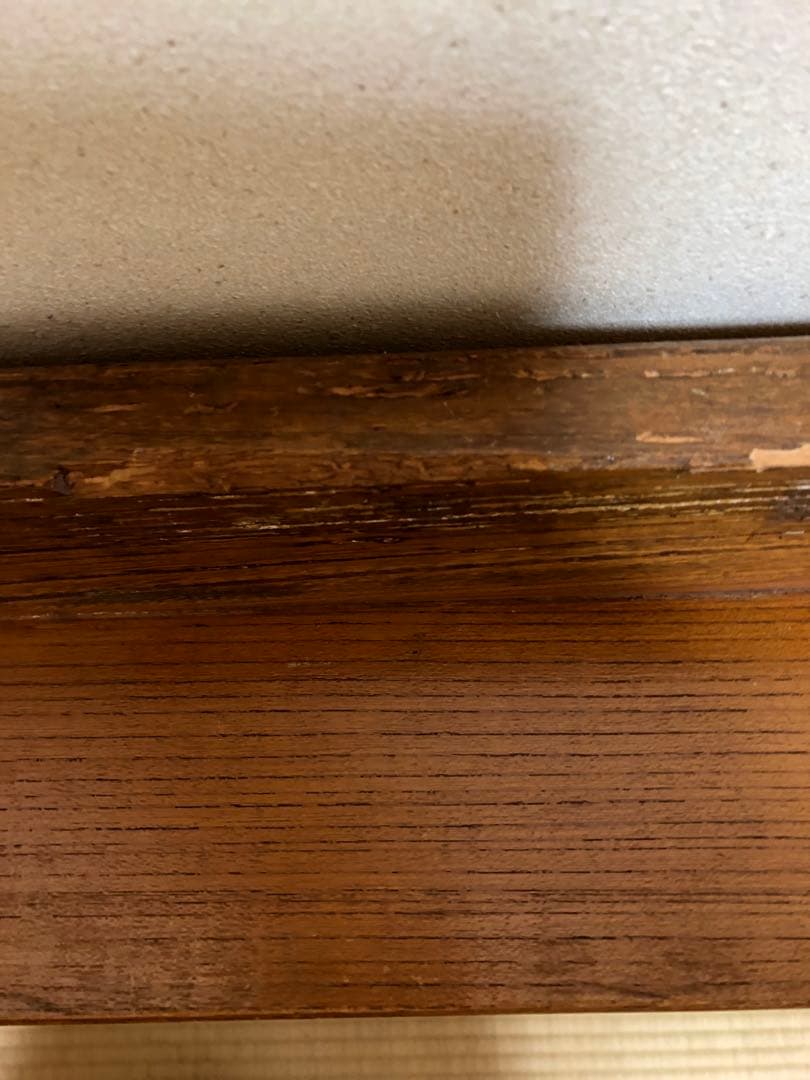 総ケヤキ 座卓　天板厚さ約3㎝❗️別注品❗️送料8,600円込み‼️