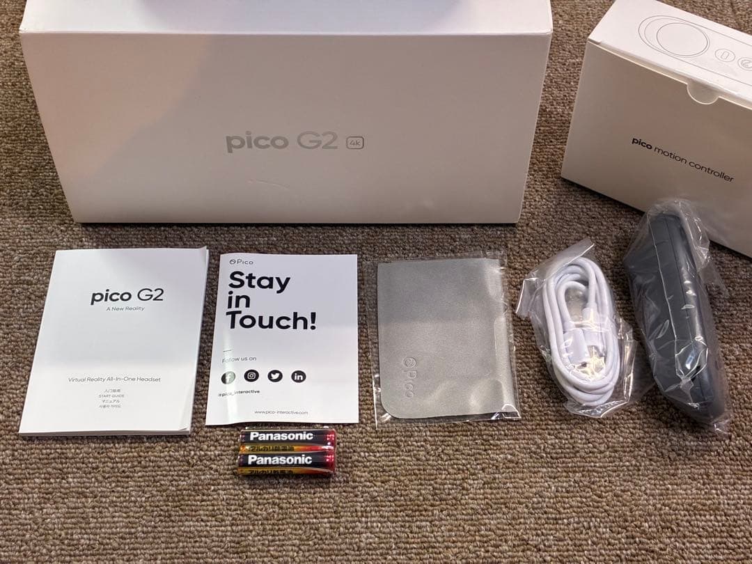 【動作確認済み】Pico G2 4K スタンドアローン型VR ゴーグル