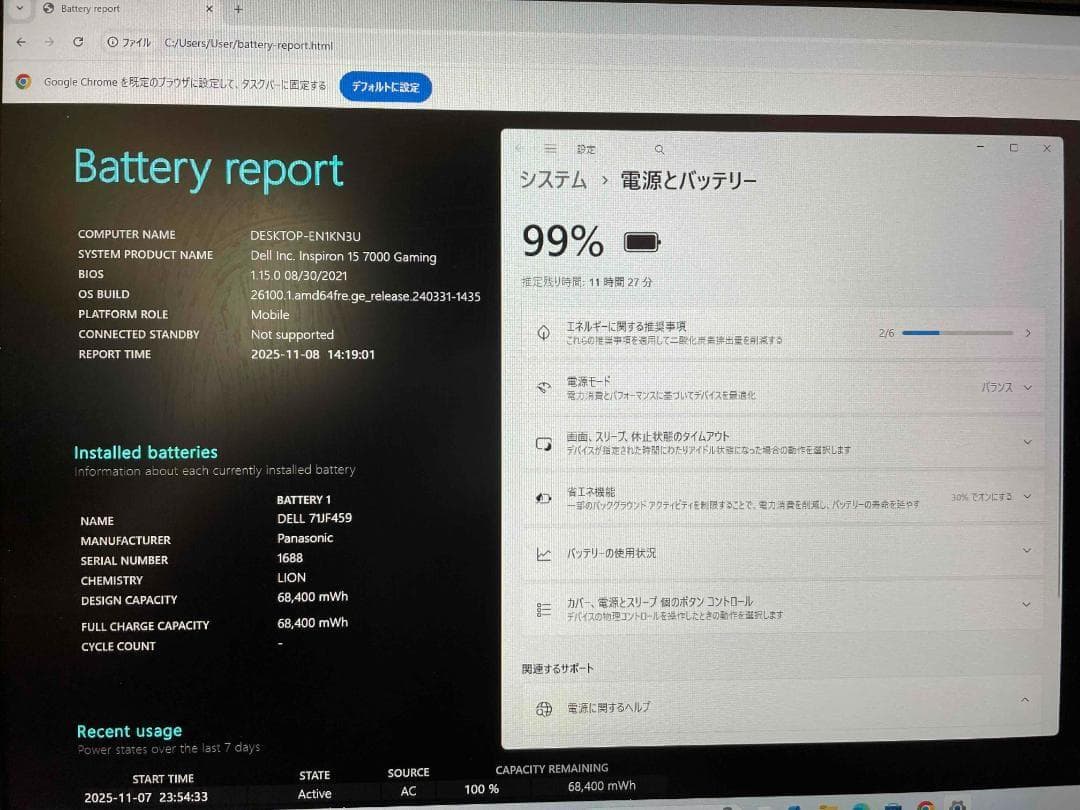 DELL GTX1050Ti メモリ16GB SSD256GB HDD1TB