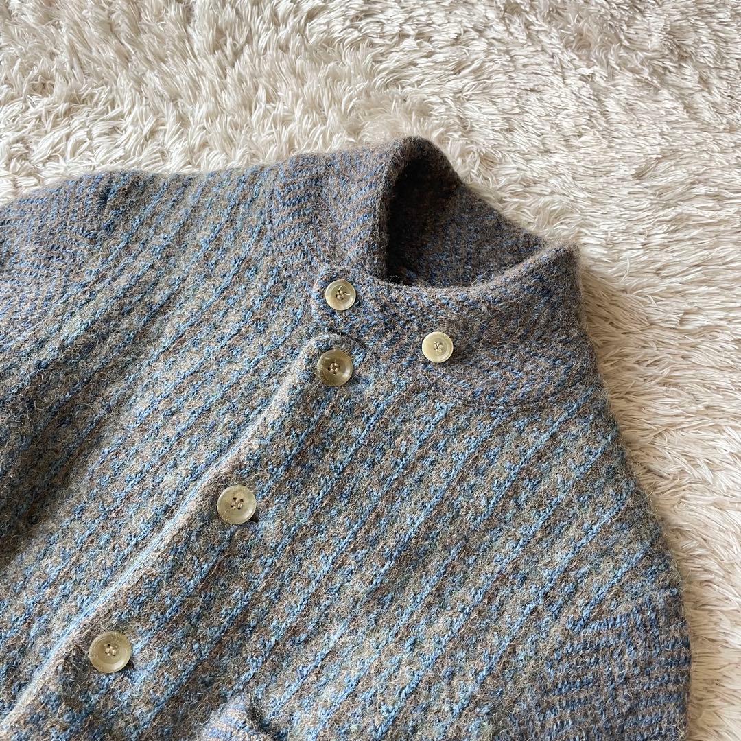 45R 美品 シェットランドウールの908オール 2 グレー