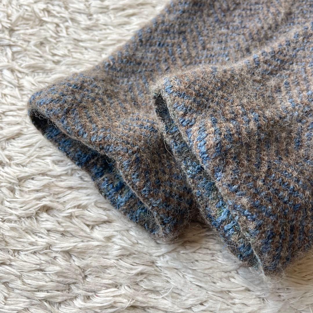 45R 美品 シェットランドウールの908オール 2 グレー