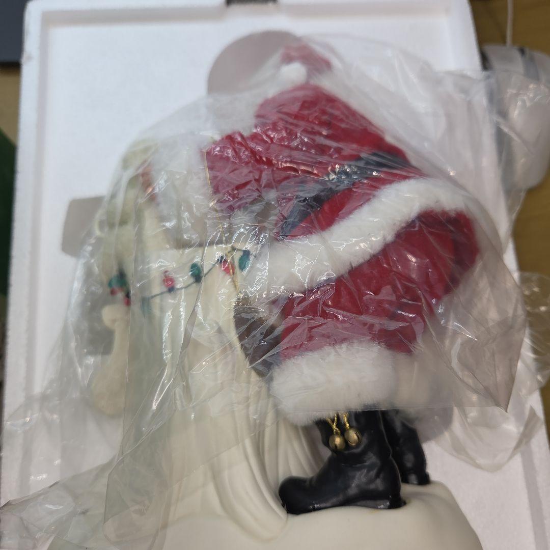 激レア　スノーベイビーとサンタフィギュア