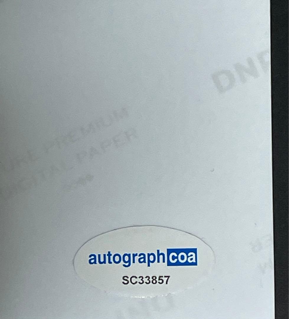 レベッカ・ファーガソン／オートグラフ(直筆サイン)