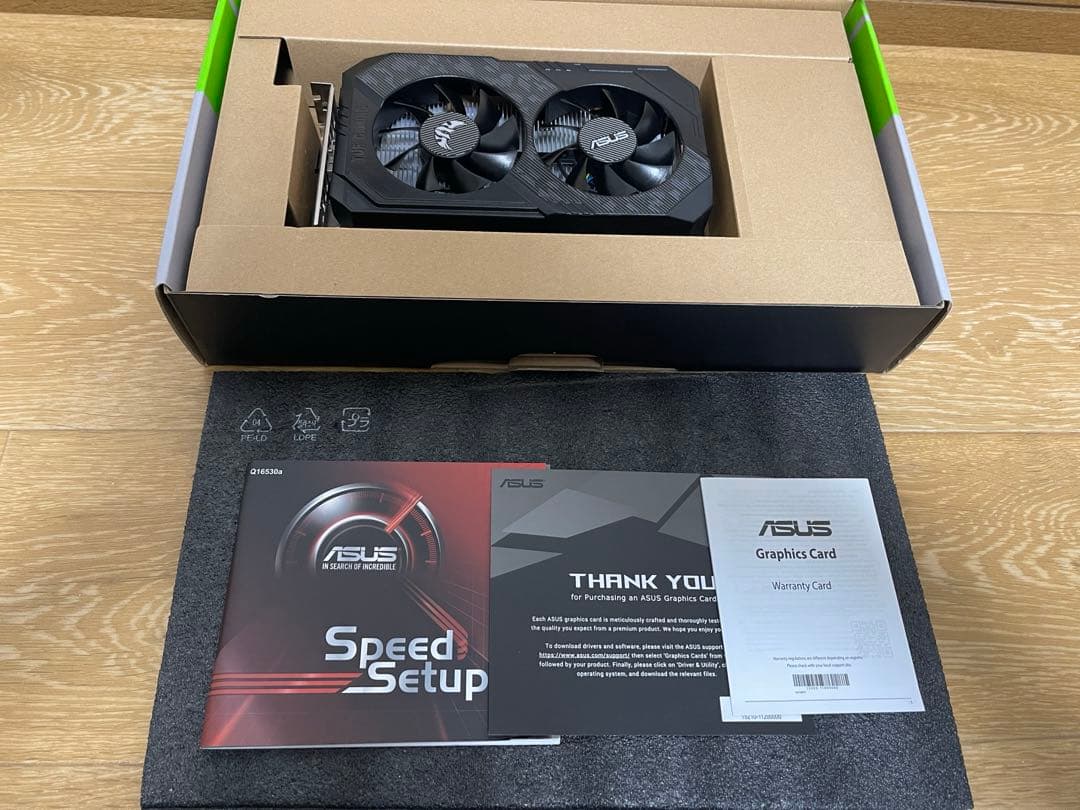 グラフィックボード・グラボ・ビデオカード ASUS TUF Gaming GeForce GTX 1660 Ti 6GB