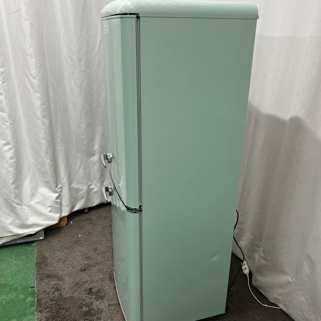 990　【未使用・展示品】　冷蔵庫　レトロ　一人暮らし　綺麗　設置無料