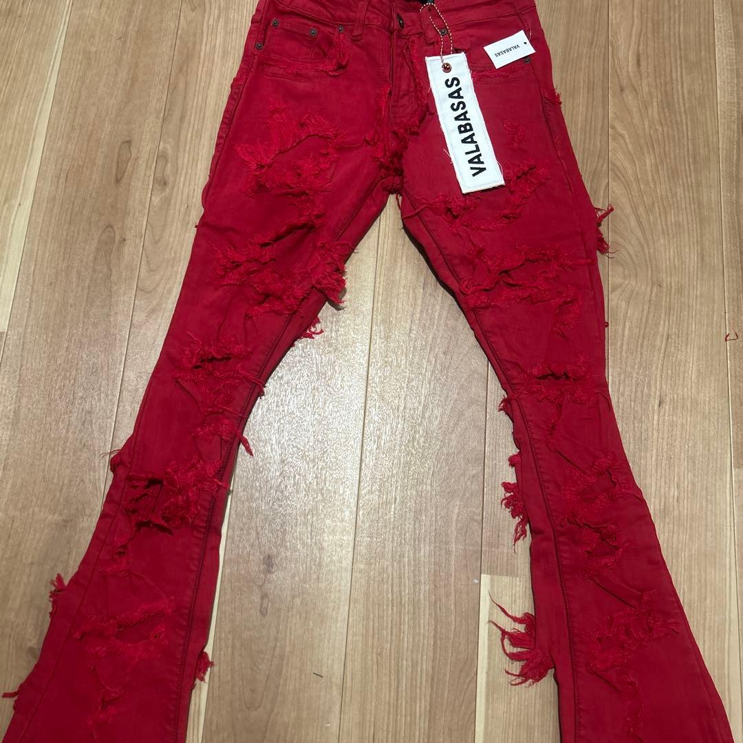 valabasas【新品未使用】ハードクラッシュデニム 29 バラバサス