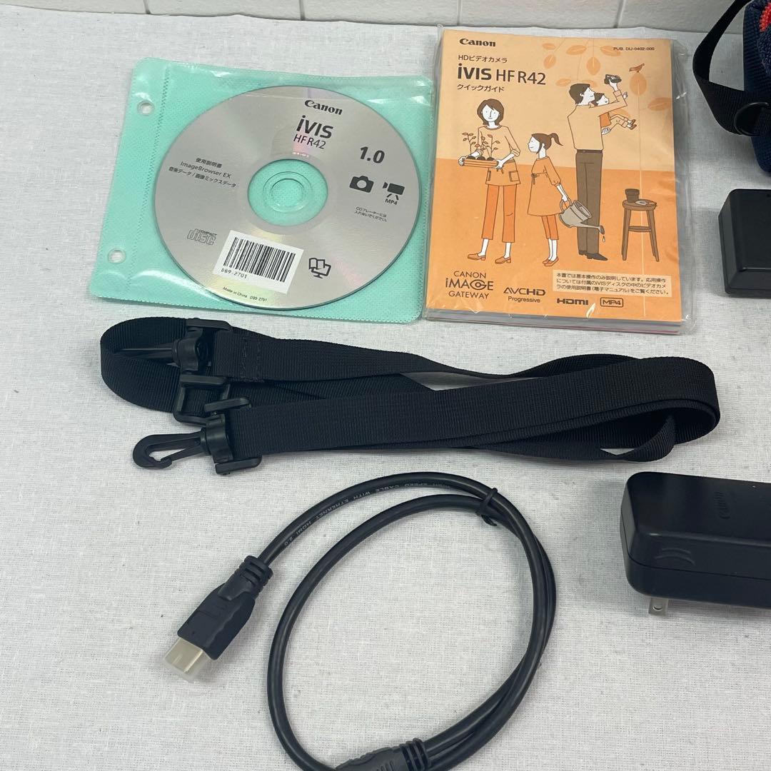 Canon デジタルビデオカメラ ブラック IVISHFR42BK