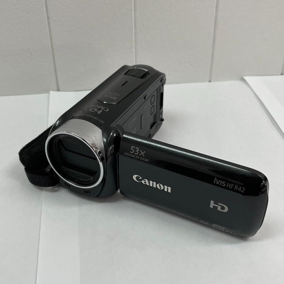 Canon デジタルビデオカメラ ブラック IVISHFR42BK