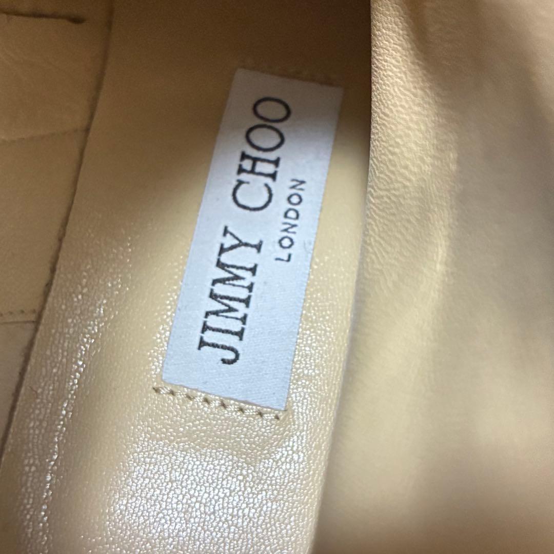 【未使用美品】JIMMY CHOO 本革 39〈参考価格143,200円〉