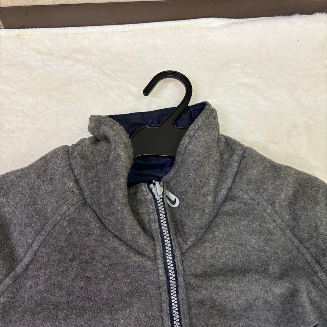 90s 美品　NIKE ビッグスウッシュ　 リバーシブル　フリースジャケット