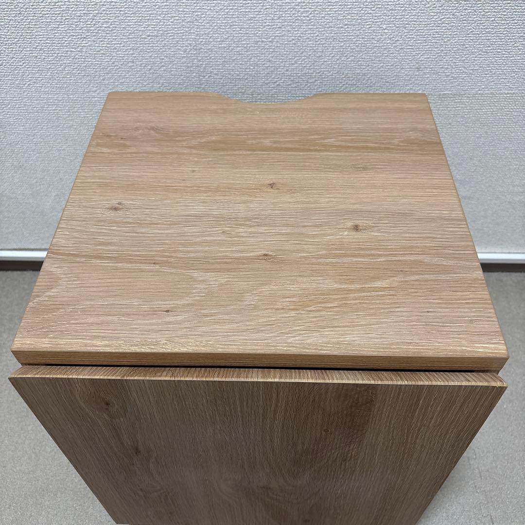 【送料込み】LOWYA サイドテーブル シャビーナチュラル コンセント2口