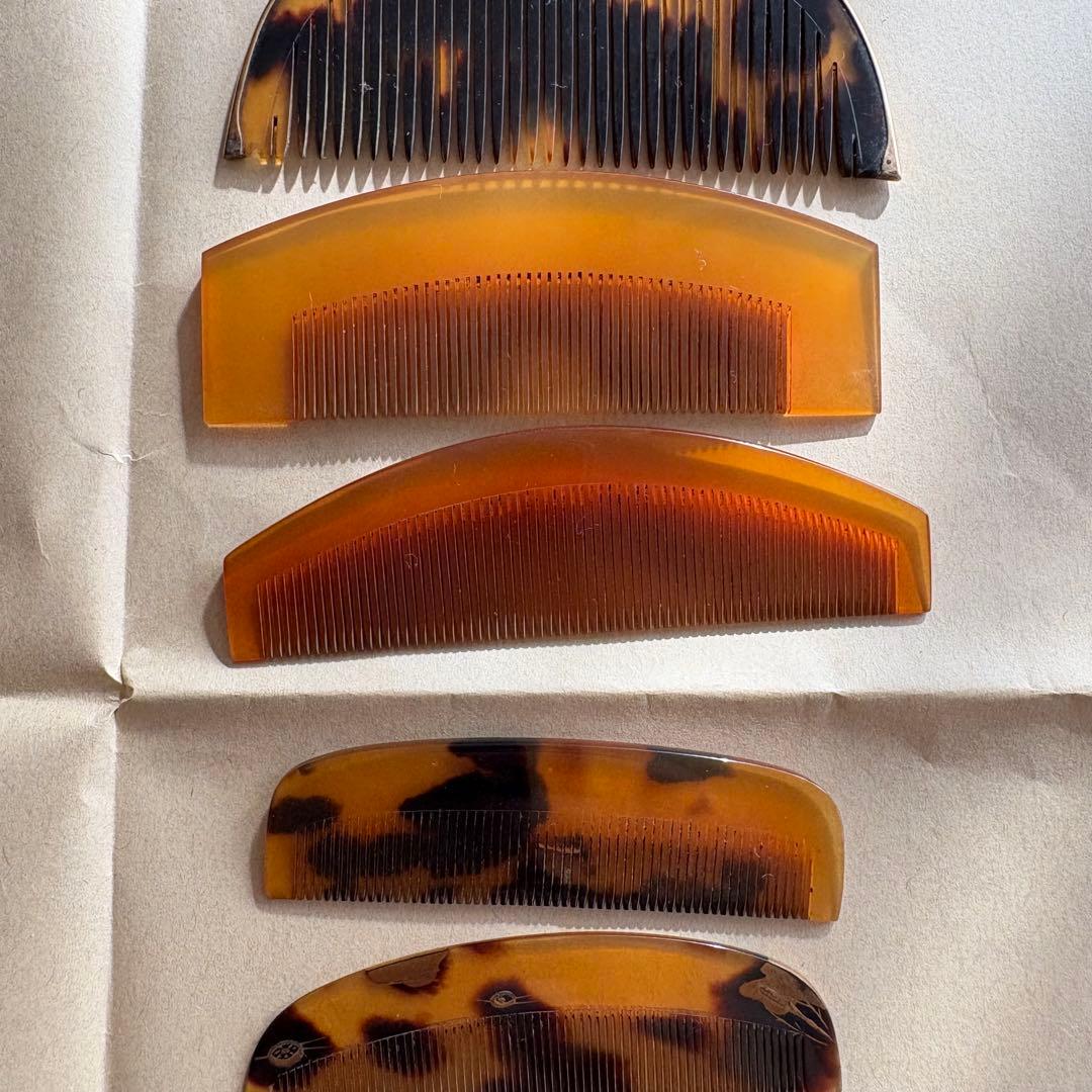 本べっ甲　べっ甲 かんざし 髪飾り 鼈甲 櫛　折り鶴　着物　19点まとめ売り