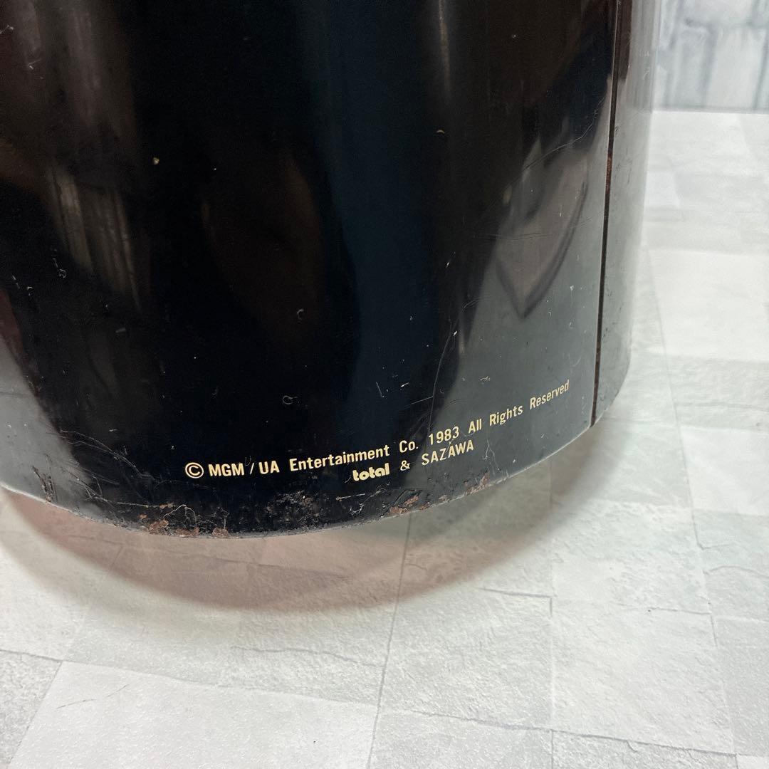 トムとジェリー 1983 ブリキ ダストボックス ゴミ箱 昭和 初期 レトロ