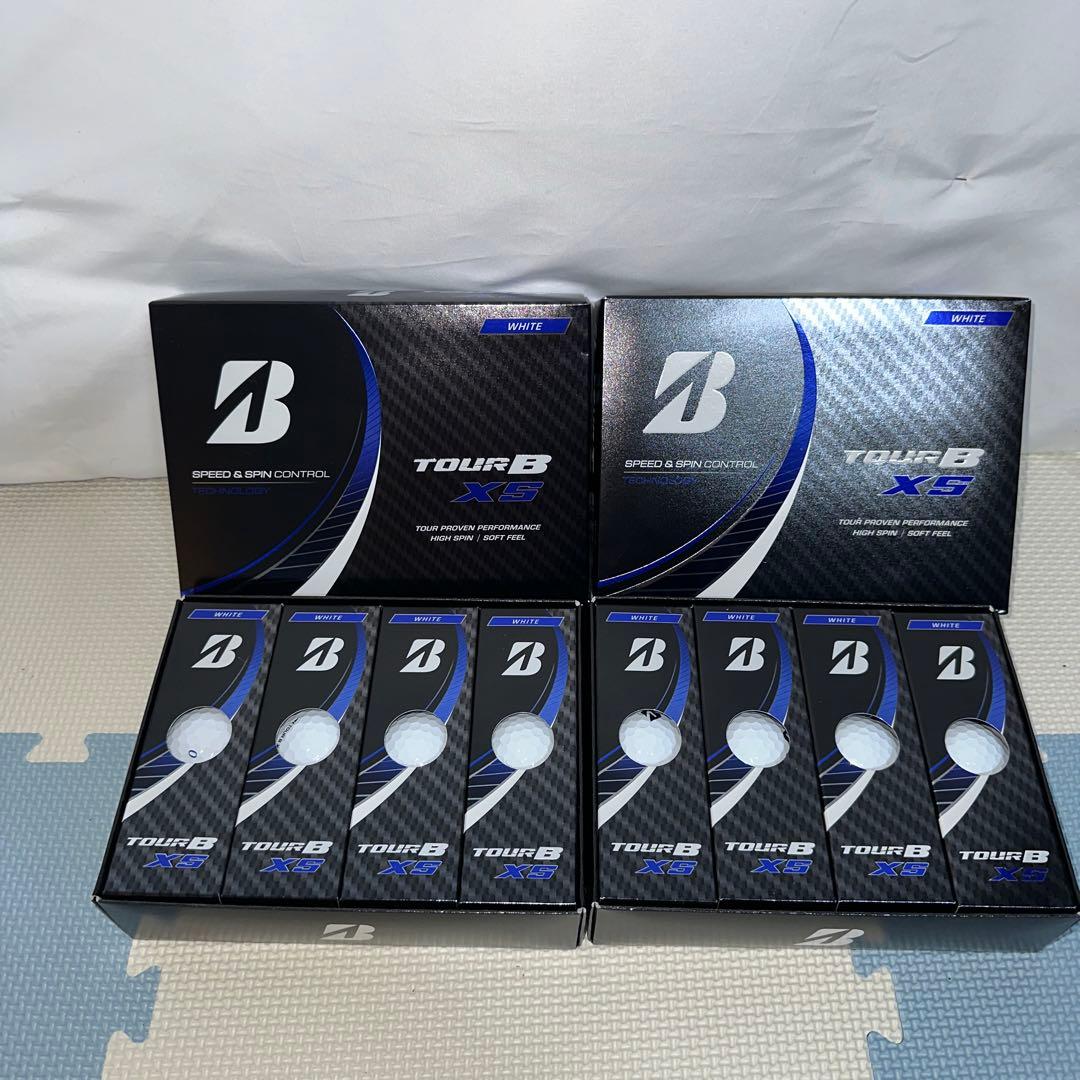 未使用品　ブリヂストン TOUR B XS 4ダース