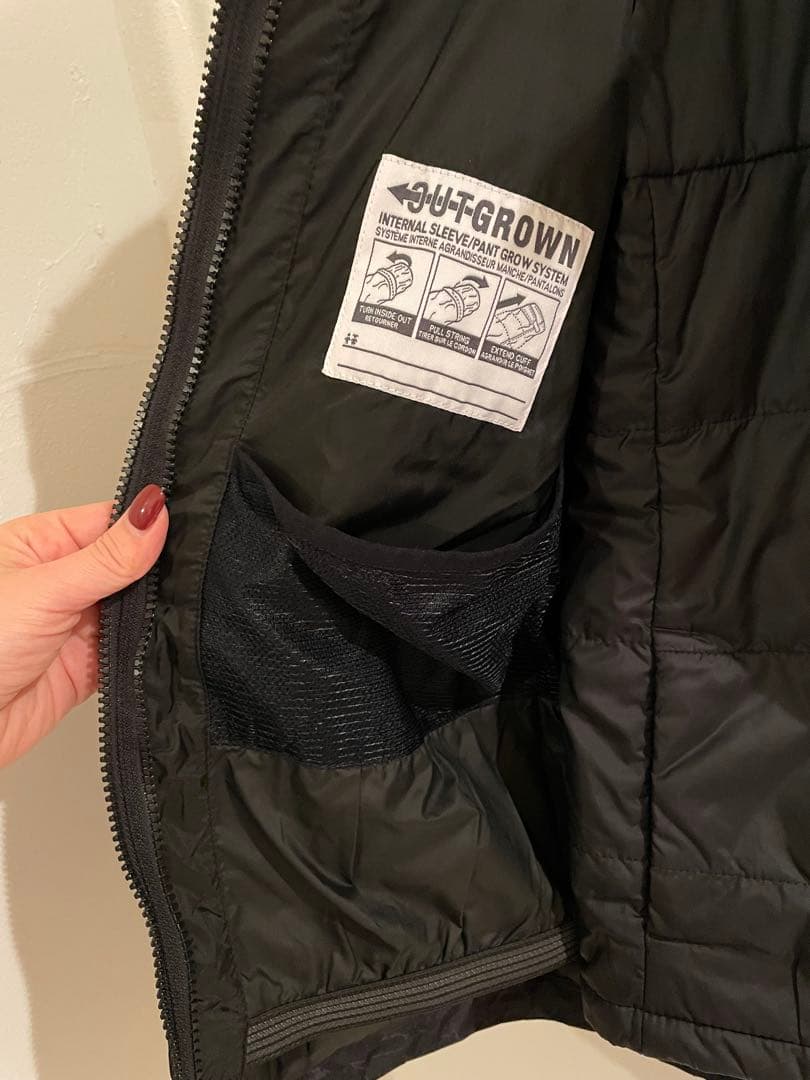 Columbia 子ども用スキーウェア ブラック 140