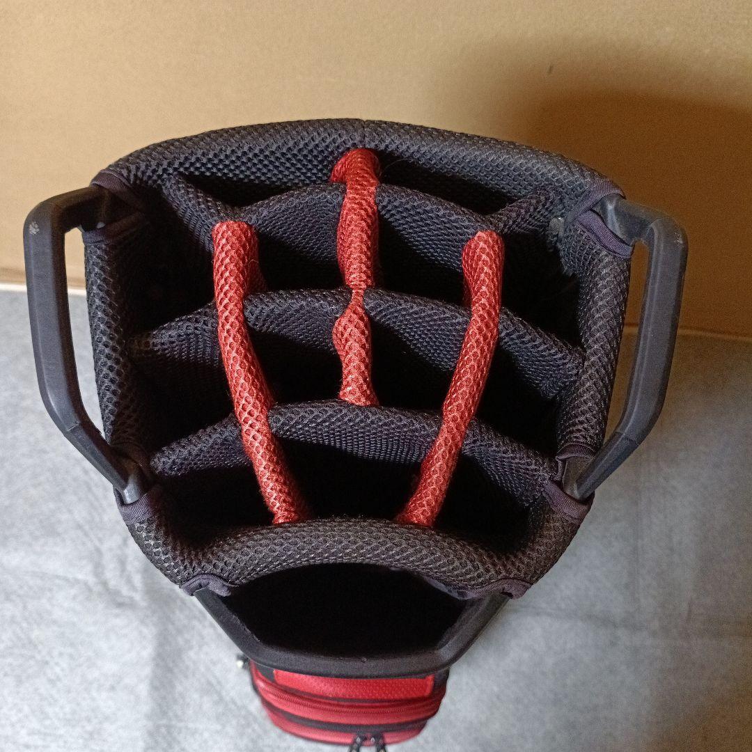 Titleist キャディバッグ 黒/赤 ※状態 考慮