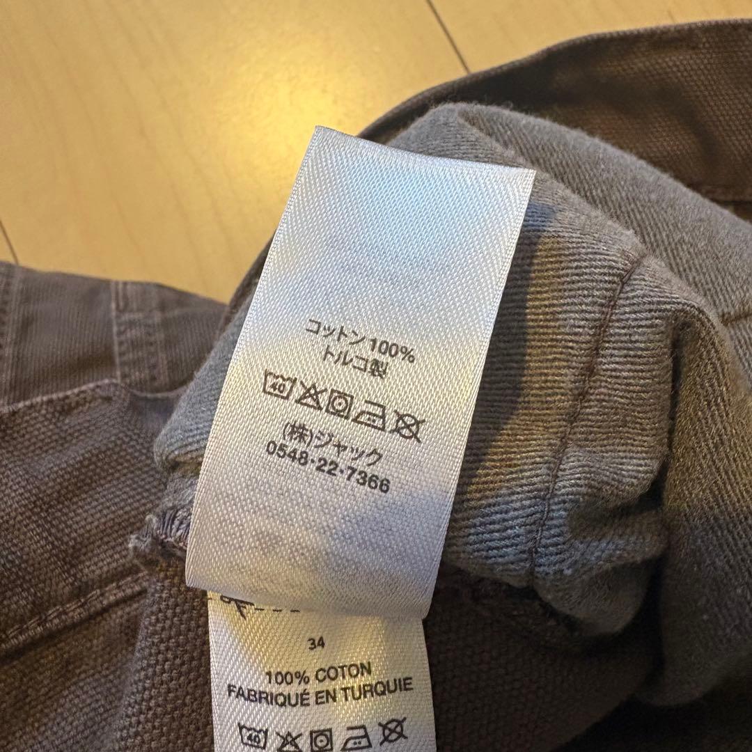 STUSSY BIG OL' JEANS 34インチ ブラウン ステューシー