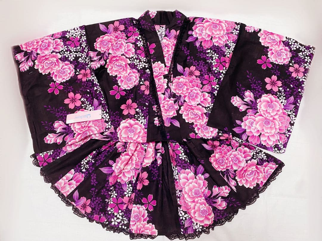 ♡地雷系花柄ドレス浴衣♡