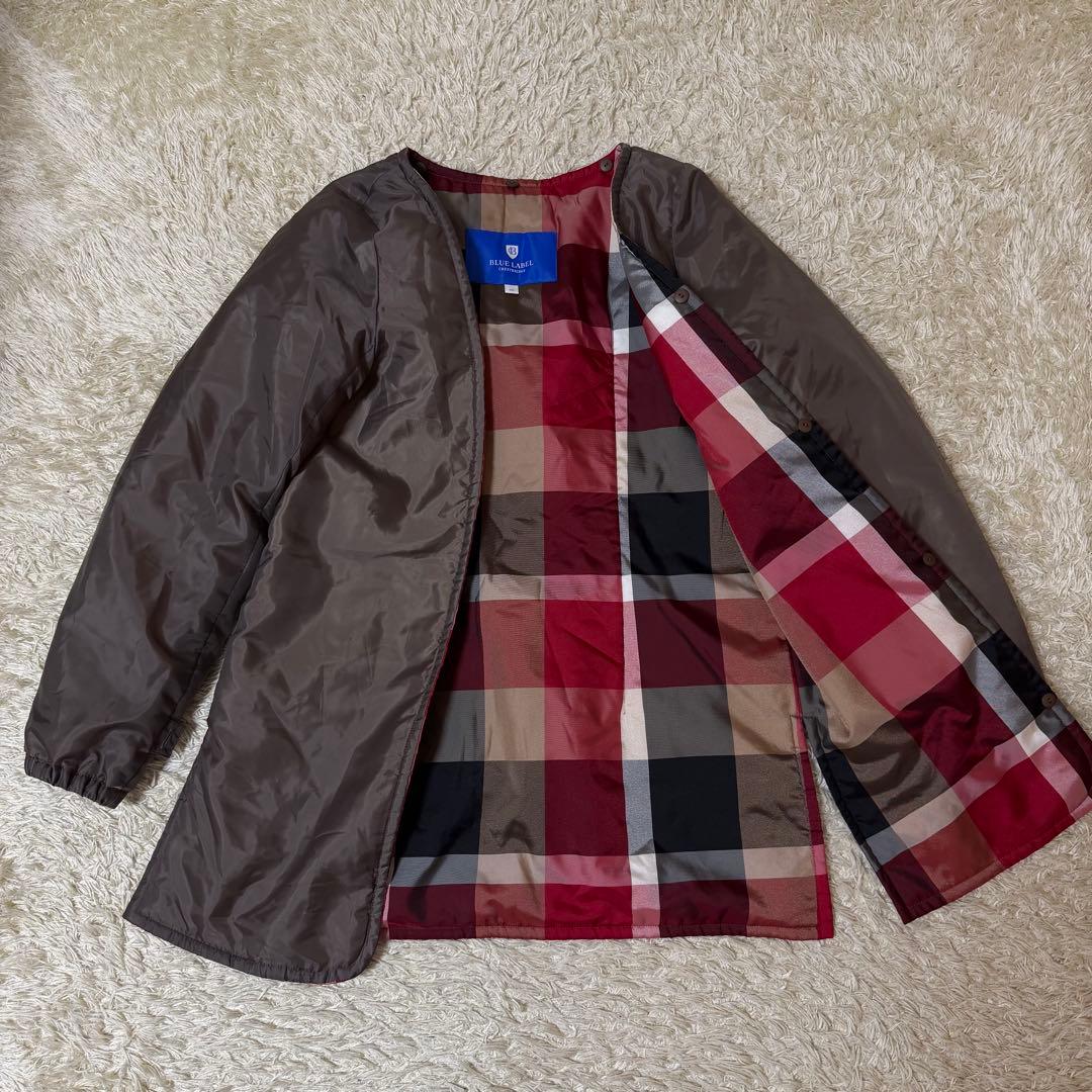 ☆新品未使用☆ブルーレーベルクレストブリッジ　モッズコート　フード　ライナー　L