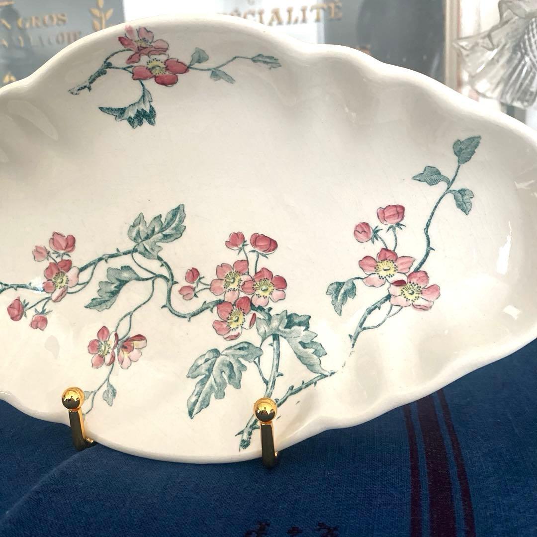 ロンシャン　Longchamp　ravier 　ラヴィエフランスアンティーク　花