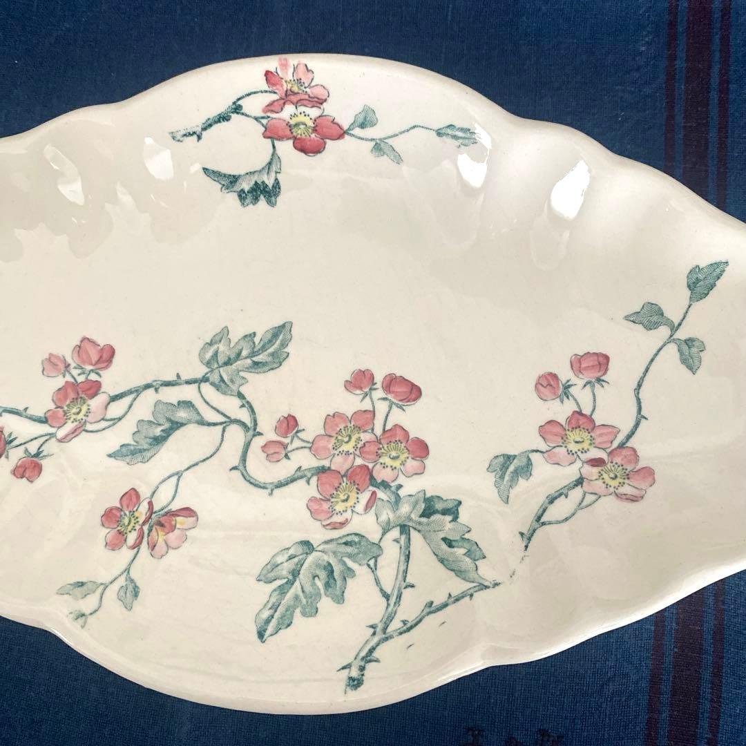 ロンシャン　Longchamp　ravier 　ラヴィエフランスアンティーク　花