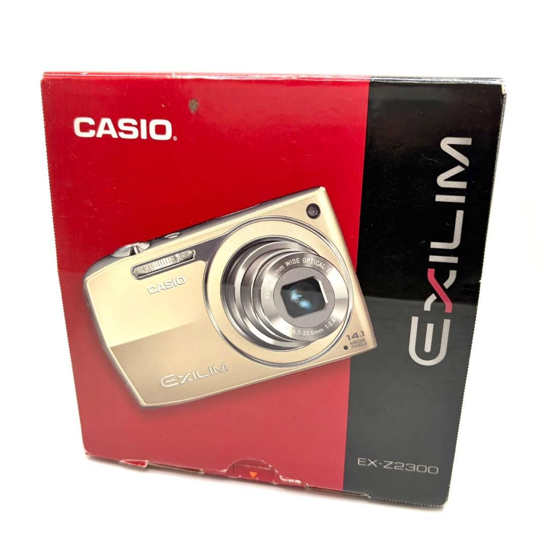 【箱付き/美品】CASIO EX-Z2300 ピンク コンデジ デジカメ 動作品