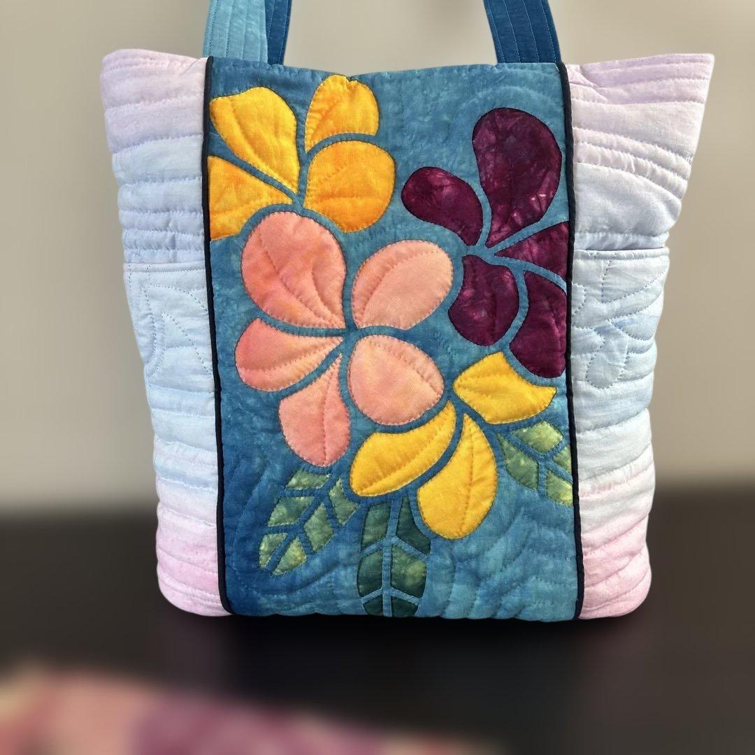 ハワイアンキルトバッグ★ハンドメイド★