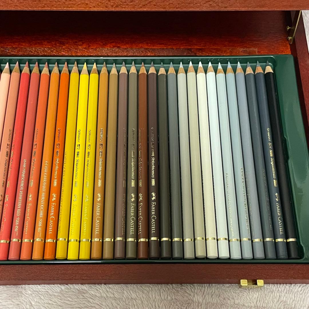 【新品•未使用】ファーバーカステル ポリクロモス 色鉛筆 100色