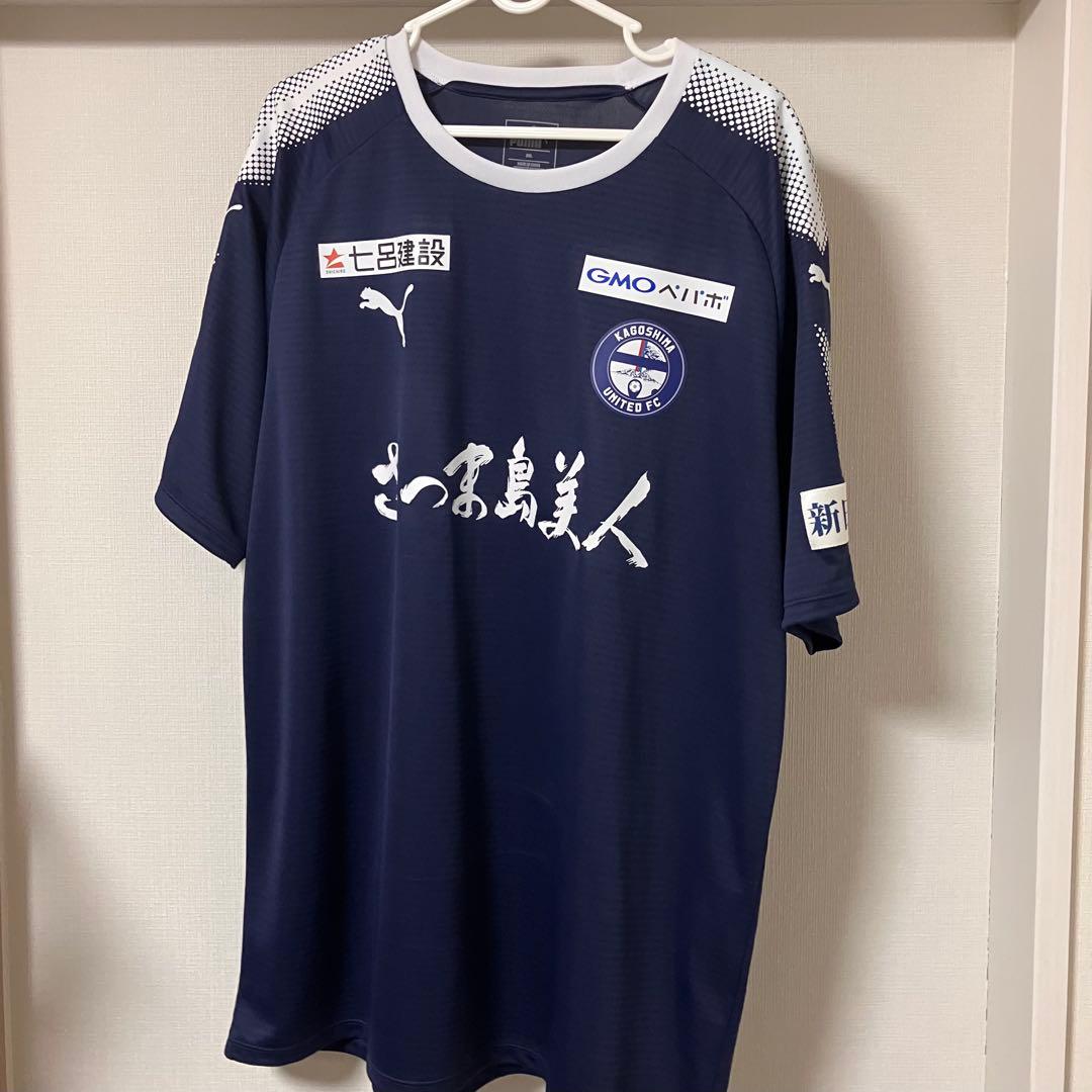鹿児島ユナイテッドFC　田上裕選手　2019オーセンティックユニフォーム　3XL