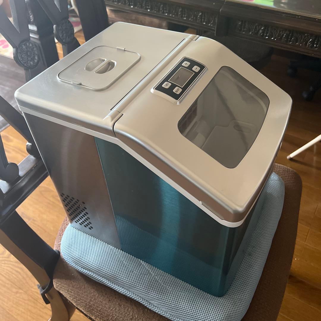 高速アイスメーカークリアロック製氷機 シルバー