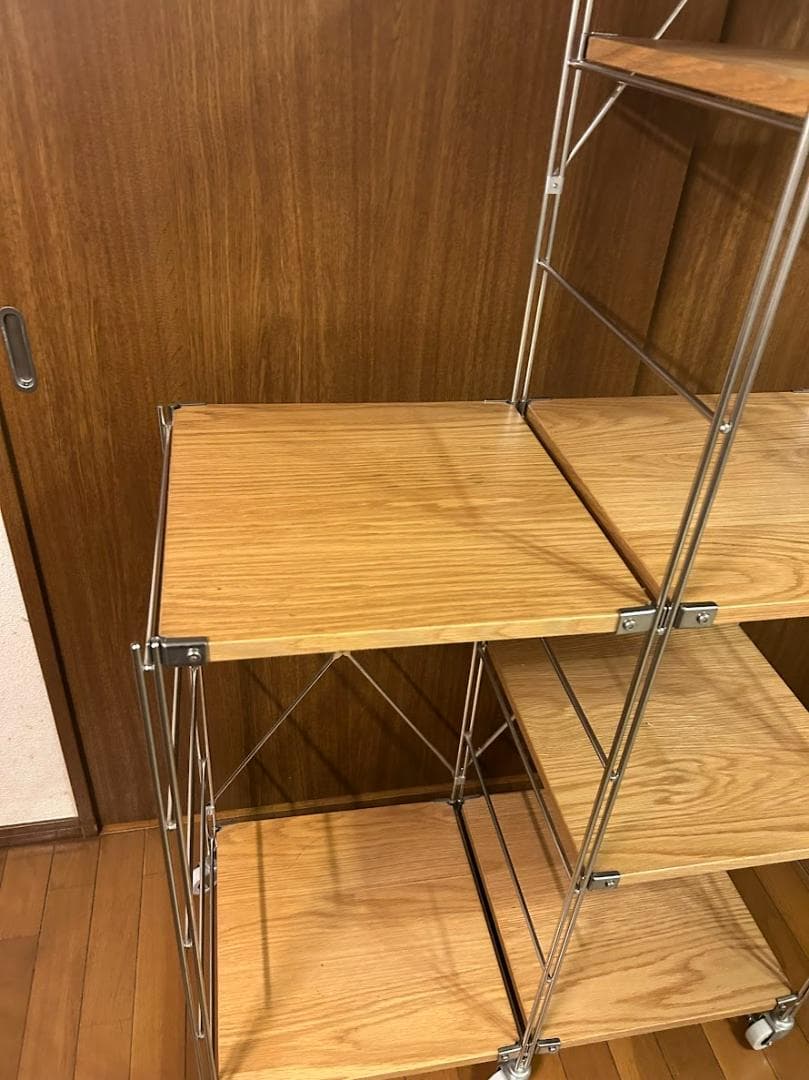無印良品　ステンレスユニットシェルフ（目黒区まで引き取りに来て頂ける方のみ）