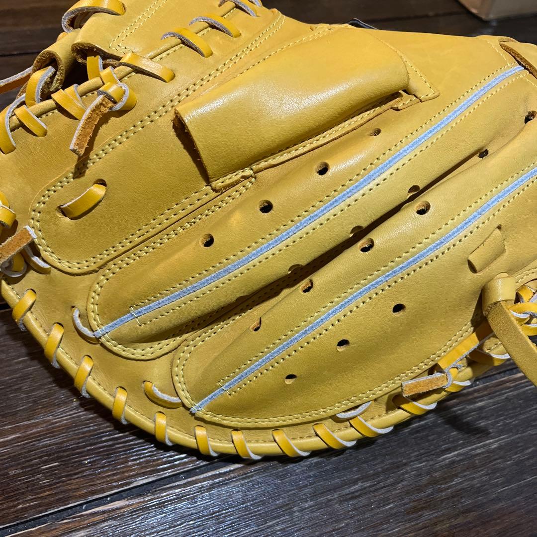 ZETT イエロー 野球グローブ