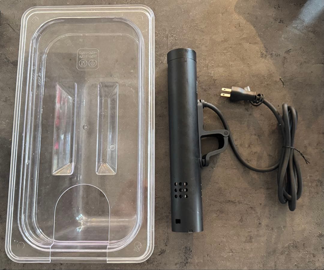 BONIQ 低温調理器 ブラック　※コンテナ付き