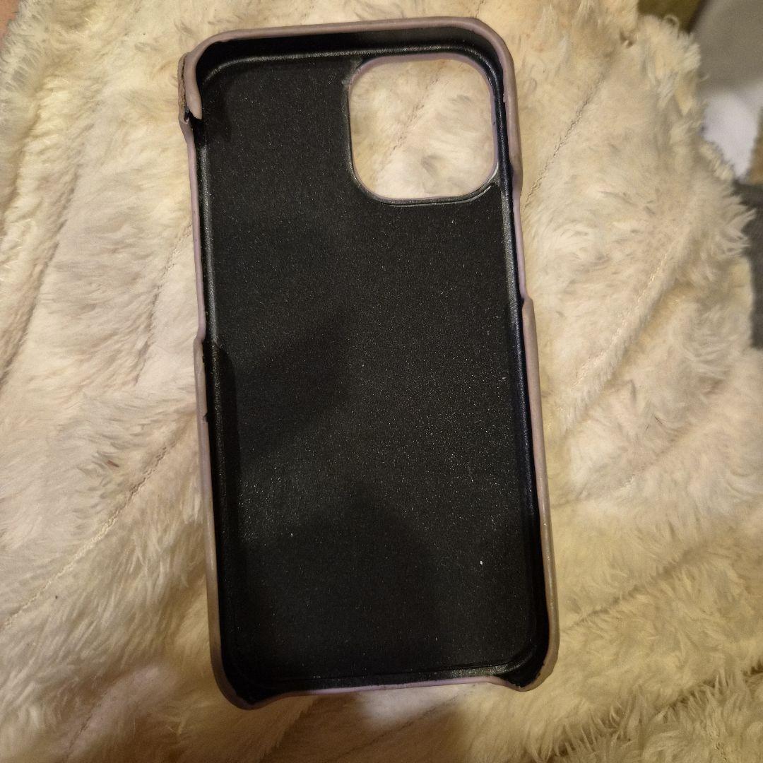 Dior ロゴパープルキルティングiPhone13ミニケース