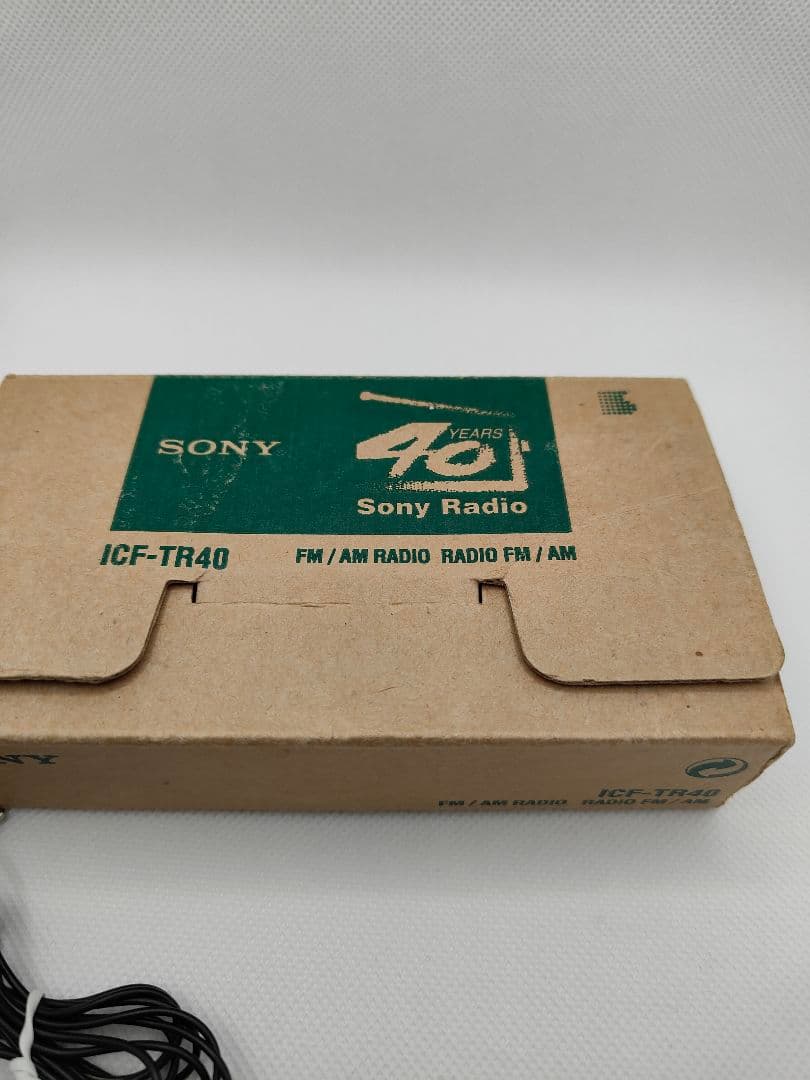 SONY ICF-TR40 FM/AMラジオ(1995年製)1チップIC