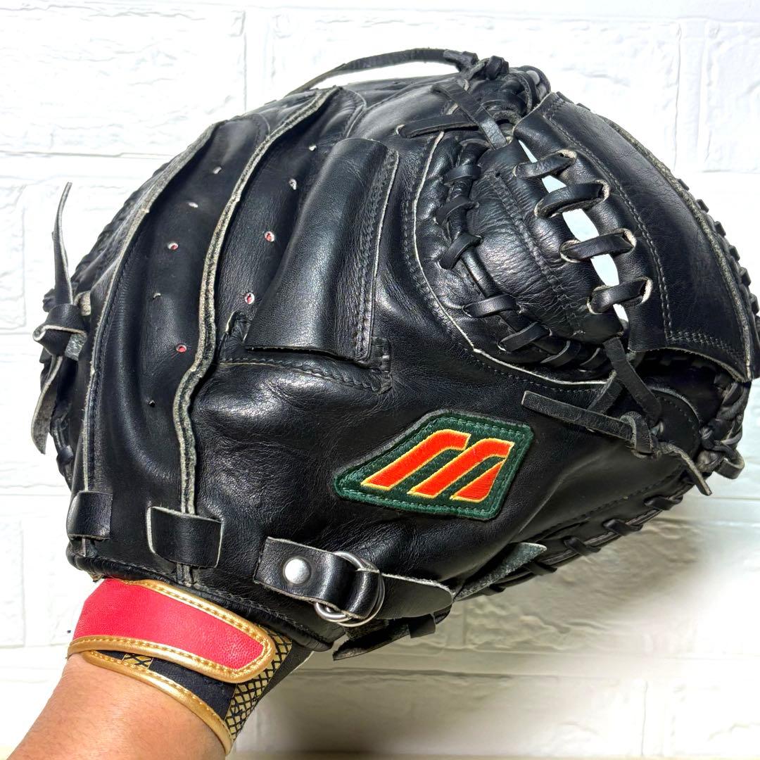 【赤ビュー】ミズノ ビューリーグ 軟式 少年 キャッチャーミット MIZUNO