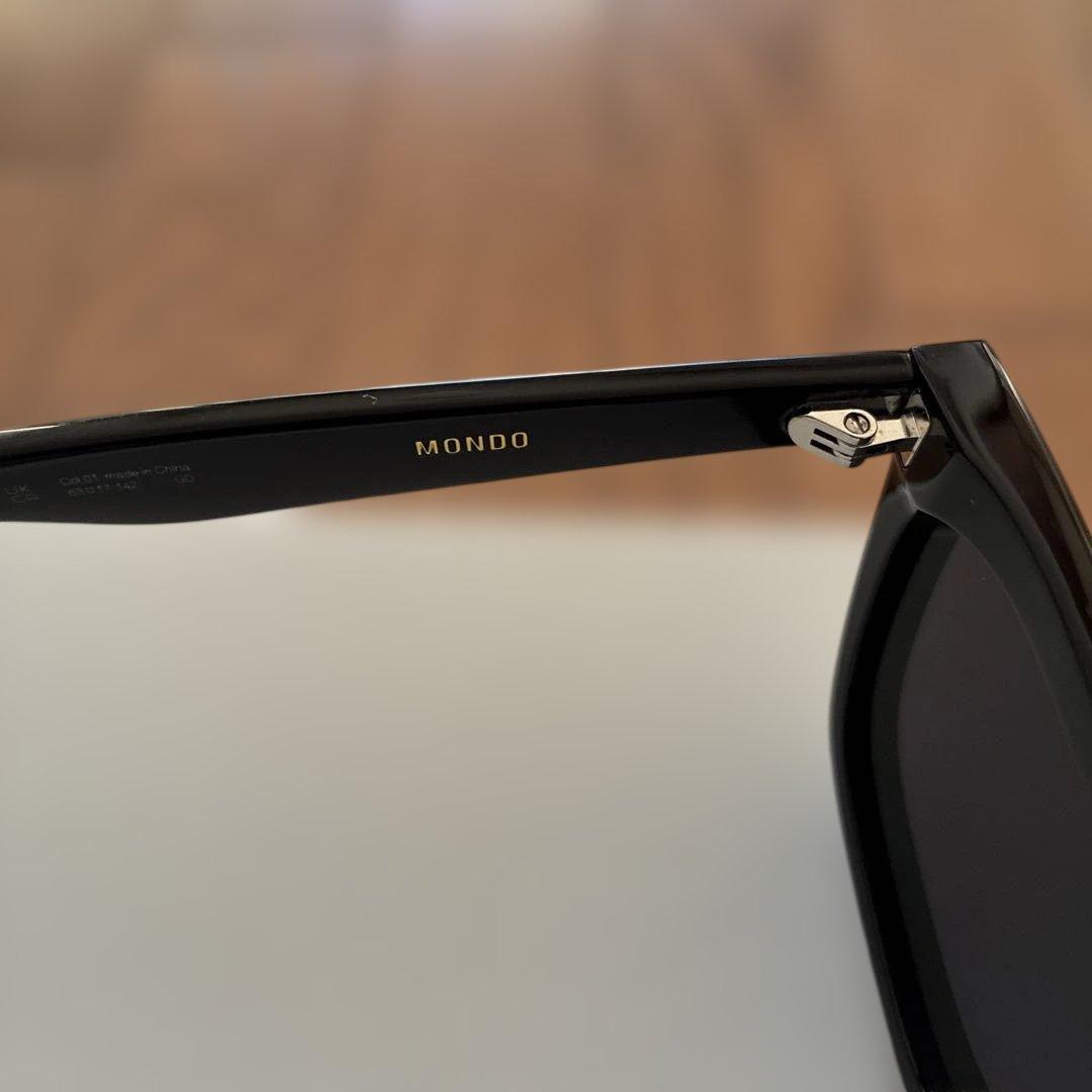 GENTLE MONSTER MONDO ブラックサングラス