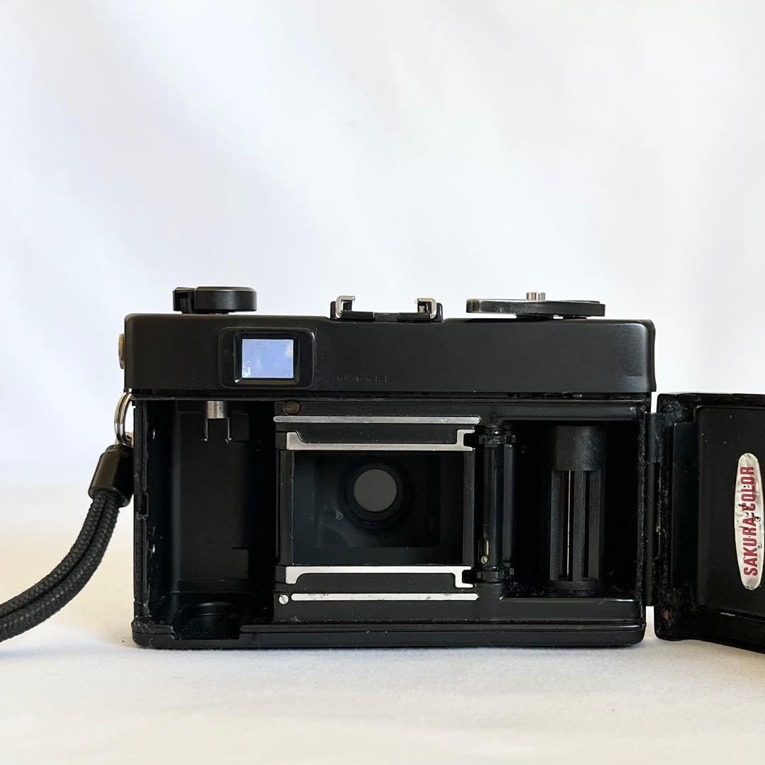 【完動品】Konica C35 Flash matic ブラック 動作確認済