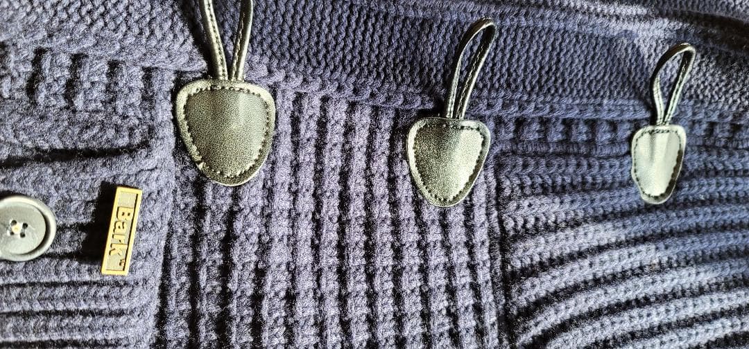 Bark バーク　ダッフルコートネイビー　ショート丈　XS 希少　再値下げ