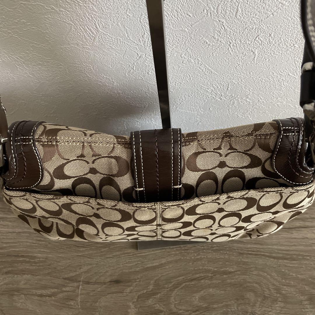 【COACH】ショルダーバッグ SOHO ソーホー シグネチャー　y2k