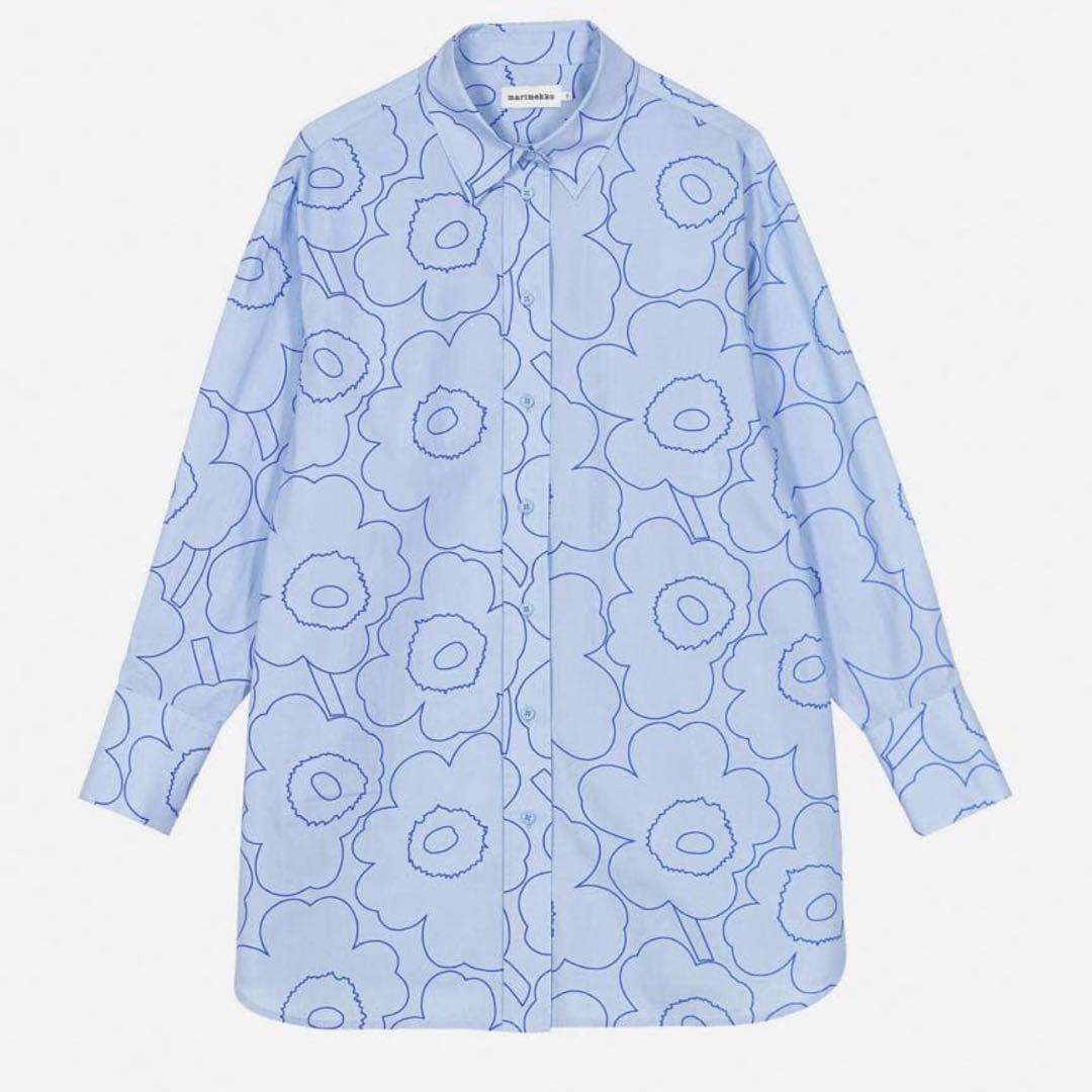 マリメッコ/marimekko Nila Piirto Unikko シャツ