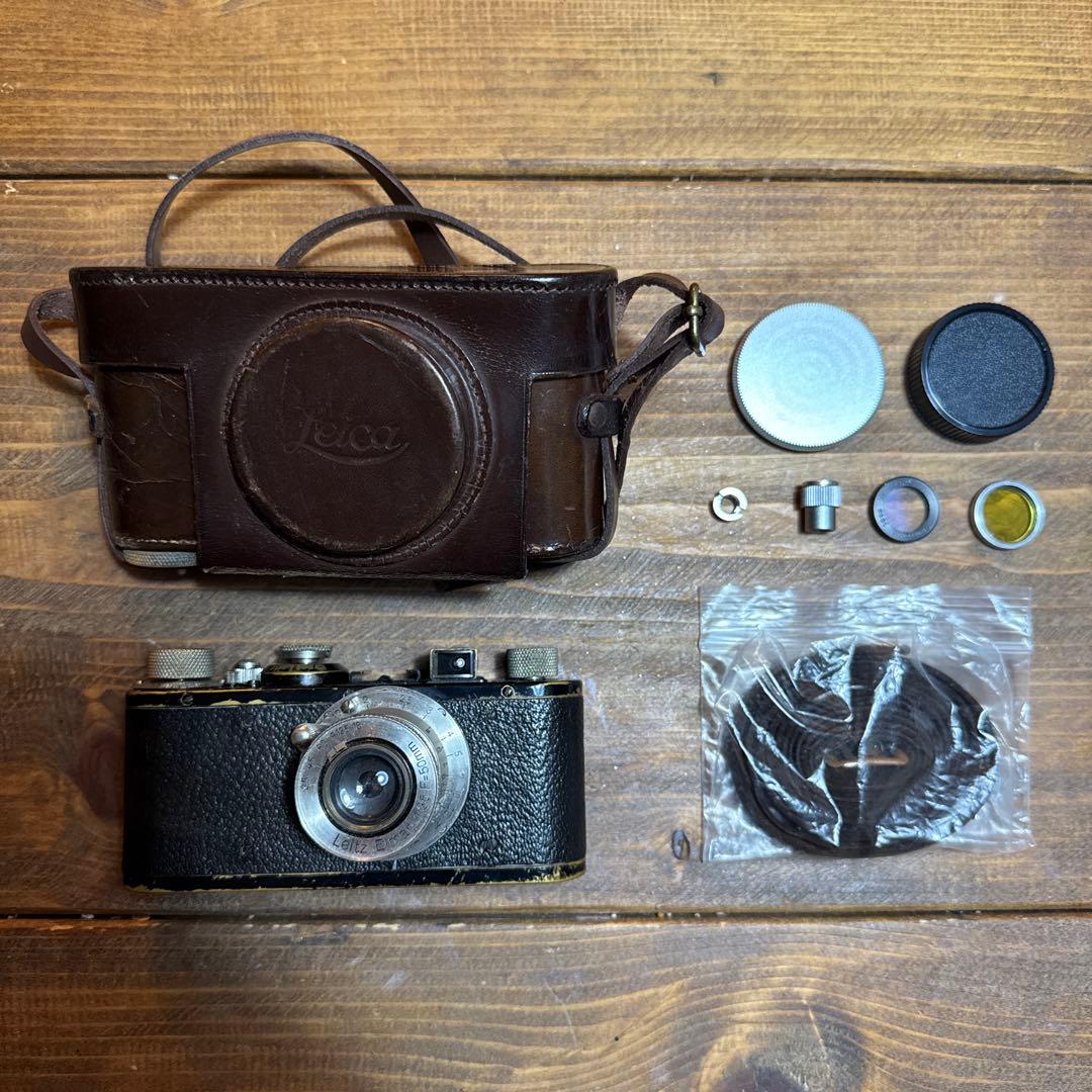 バルナックライカ 1型 (C型) + 全周ニッケルエルマー50mm