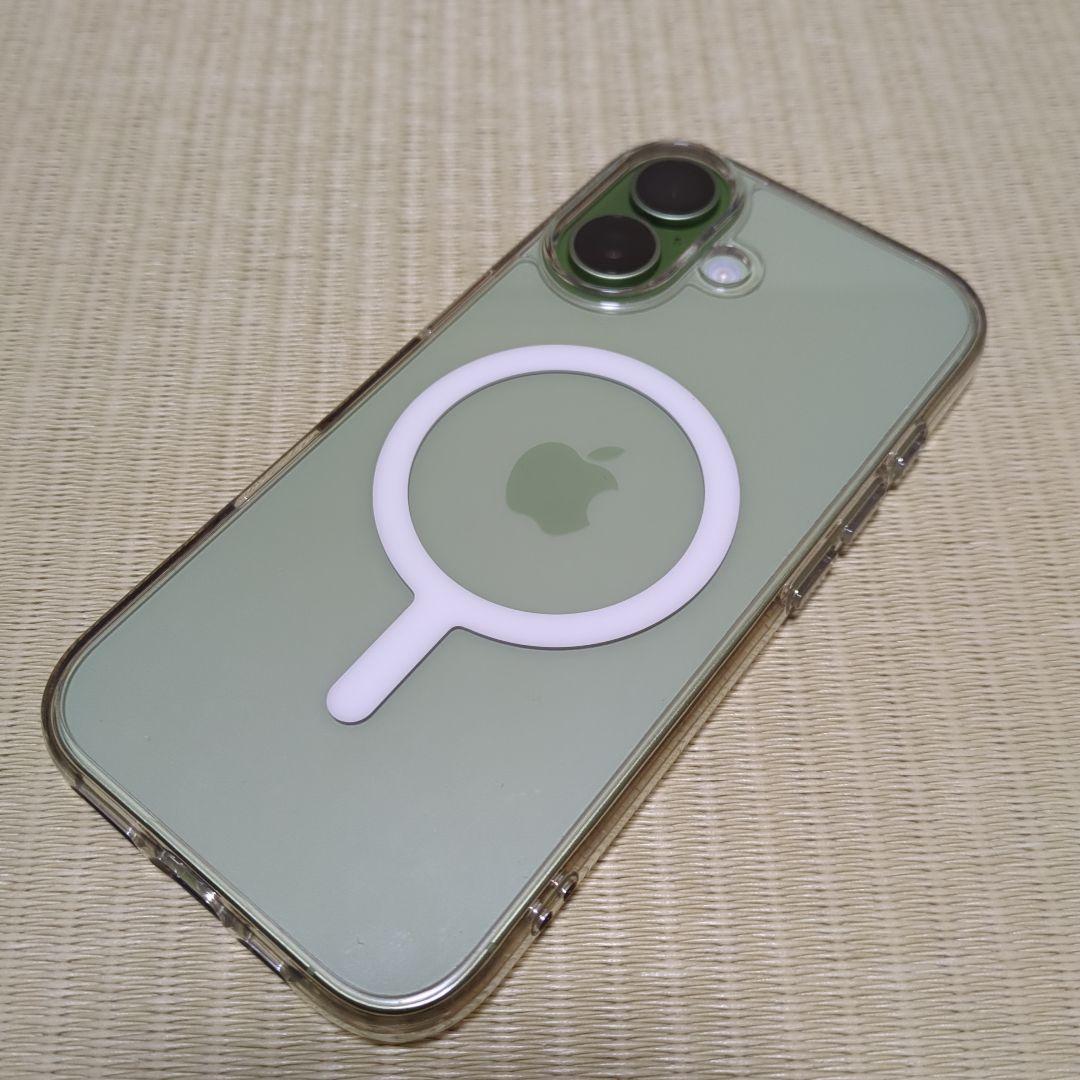 美品 iphone 17 セージ 256GB