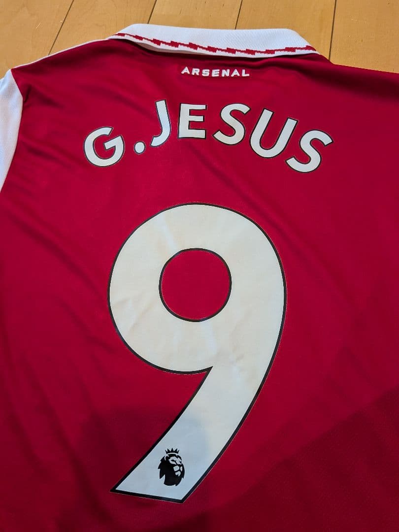 adidas22/23アーセナル ユニフォームNo.9ジェズス