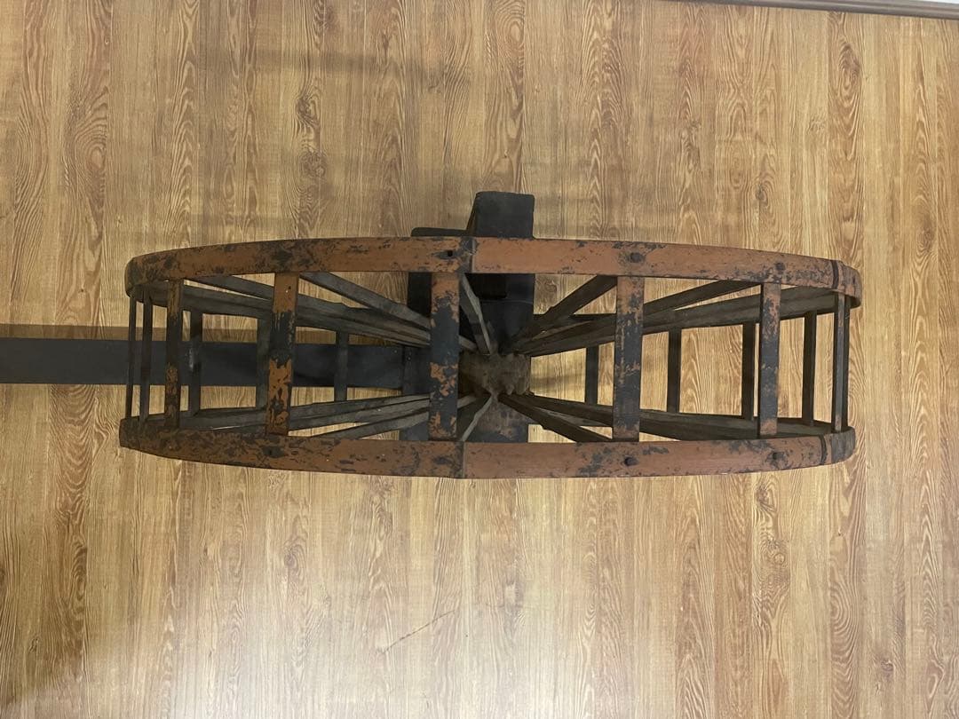 糸巻き 木製 アンティーク 昭和 糸巻機 レトロ 古民家 糸車 ディスプレイ